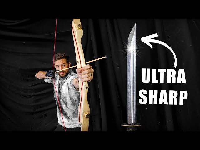 Arrow Vs. Katana! Will It Slice?