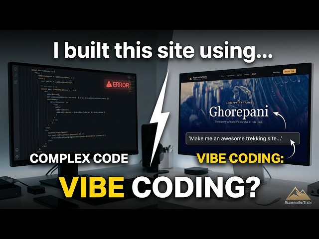How I build this using vibe coding ?