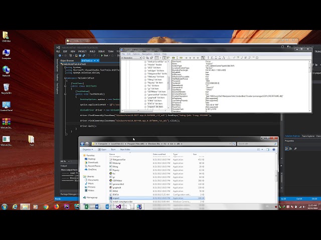 HelloWorld Desktop Application Test By Winium Tool Demo