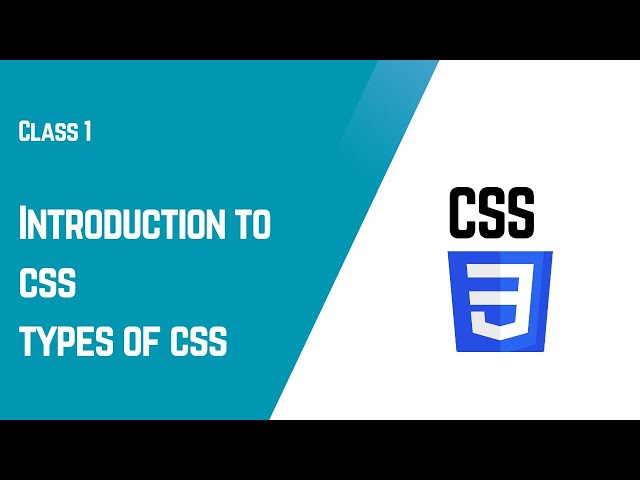🎨 Introduction to CSS | Types of CSS Explained | Beginner Guide