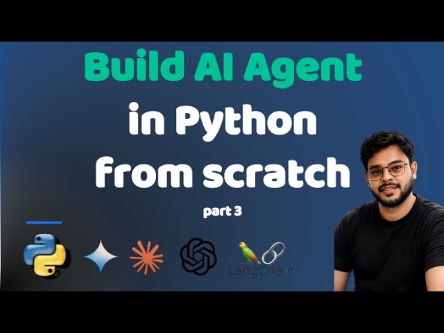 Build AI Agent in Python from Scratch - Part 3 - Deep Agents Backends into
