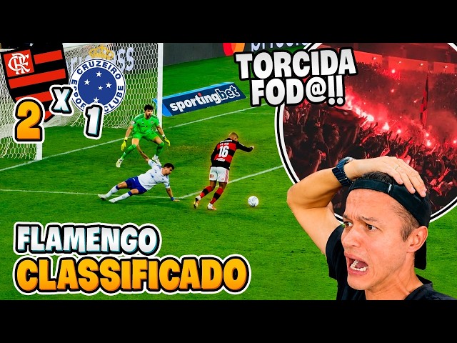 FLAMENGO BEATS CRUZEIRO WITH A STUNNER FROM SAMUEL LINO AND A SPECTACULAR SHOW FROM THE FANS! Fla...