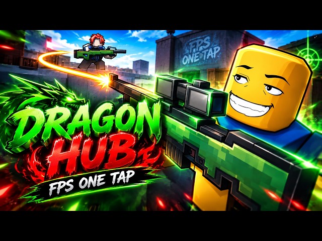 🐉 Dragon Hub | BEST FPS One Tap Script FREE 🔥 | Roblox