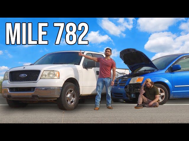 We drove two $1,000 cars until they broke down