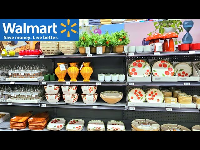 NEW AT WALMART ✨ CUTE KITCHEN DECOR, DISHES & GLASSWARE!