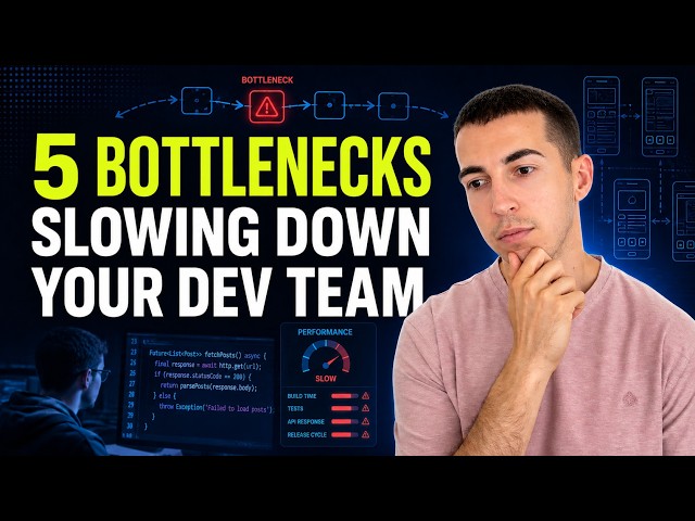 Why Your Mobile Development Team Is So Slow: 5 Hidden Bottlenecks