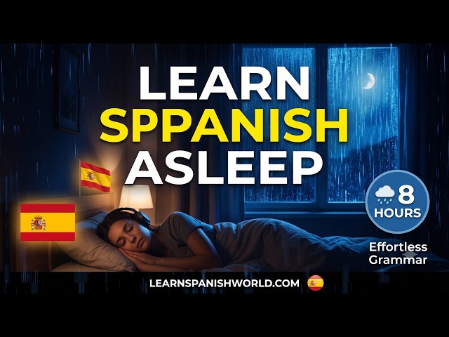 Learn Spanish While You Sleep 😴 | 50 Grammar Patterns for Automatic Fluency