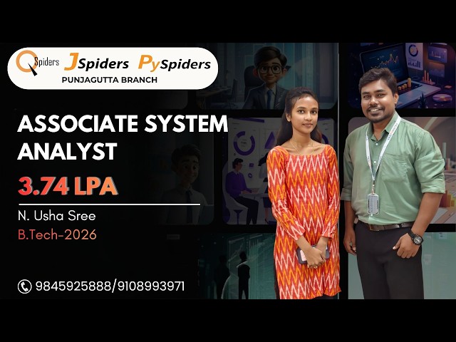 My Placement Journey at Jspiders | Hyderabad Punjagutta