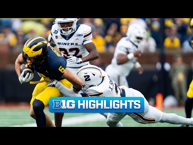 UTEP at Michigan | Highlights | Big Ten Football | 09/19/2026