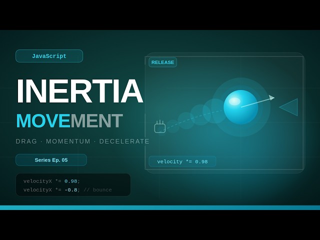 This Is Why Drag Gestures Feel So Satisfying — JavaScript Inertia | @ScratchStart00
