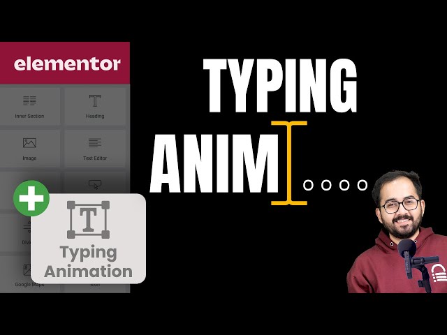 FREE Typing Text Effect Animation (Elementor)