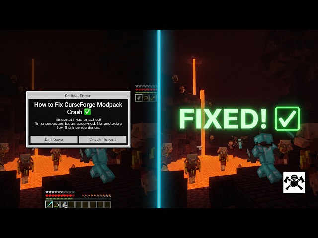 How to Fix CurseForge Modpack Crash ✅