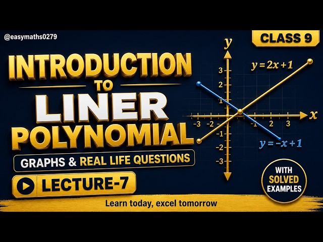 ABC of Graphs Graphical Representation of Liner Polynomial Lect-7