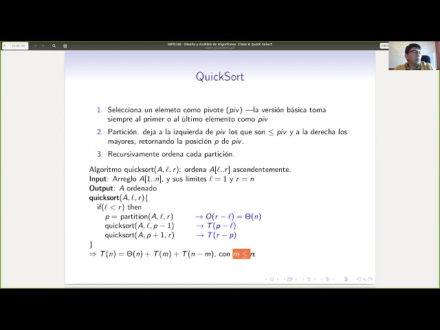 Clase 8 - Quicksort & Quicksect