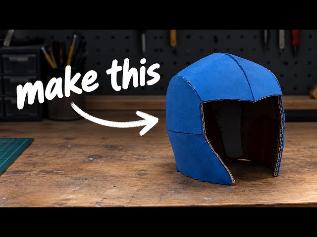 DIY Cardboard Helmet: The Perfect Base for Any Cosplay