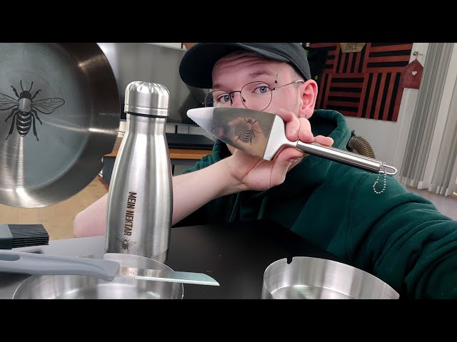 Mit Diodenlaser Edelstahl gravieren | Laser Ideen | Atomstack x30 Pro