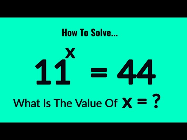 How to solve this Nice Exponential Equation ✍️ Math Problems ✍️