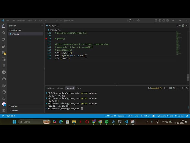 Python: Comprehensions | Hindi