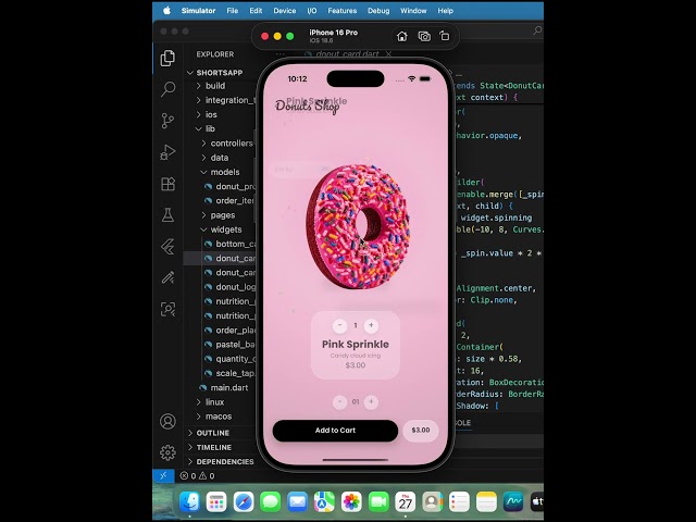 Flutter Project | Build a Food Delivery App with Flutter (2026) #flutter