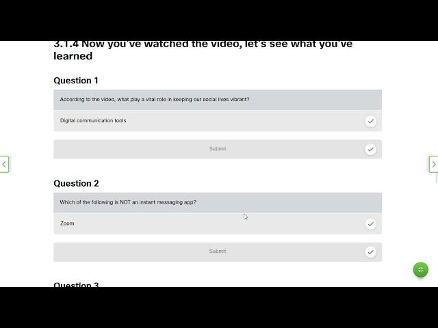 Create Digital Content, Communicate and Collaborate Online | Module 3 Part 1