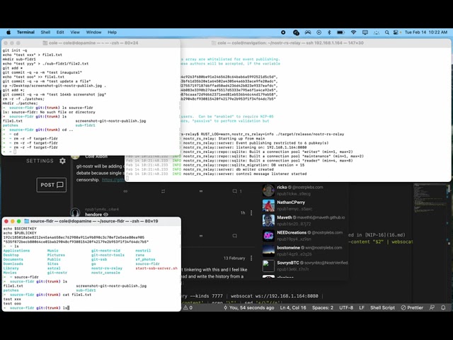 git-nostr