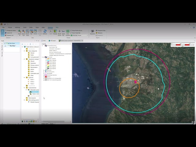How to generate toxic exceedance contours in Safeti