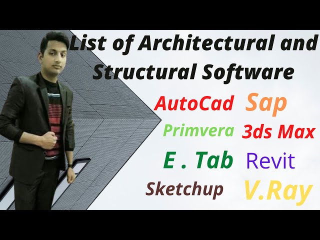 List of Architectural and Structural Software |  Civil Engineering Software | Architecture Software