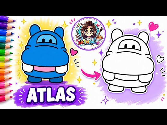 How to Draw Atlas from Toy Story 5 | Easy Drawing Tutorial