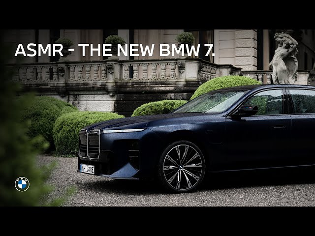 ASMR | The new BMW 7 at Lake Como
