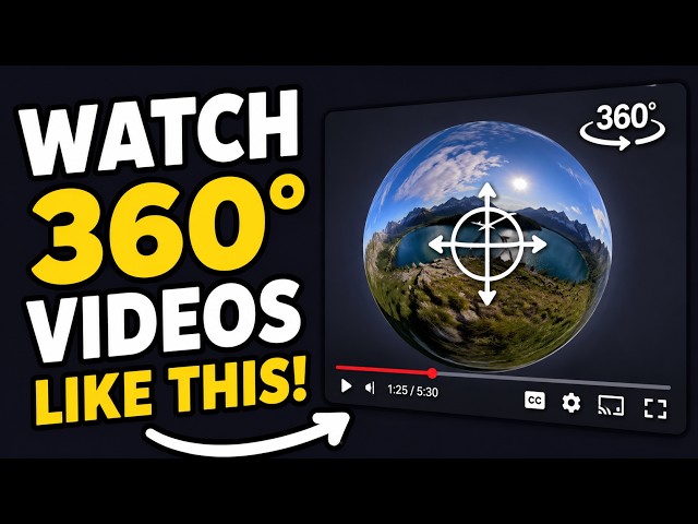 How To Watch 360° Videos On YouTube (FULL GUIDE)