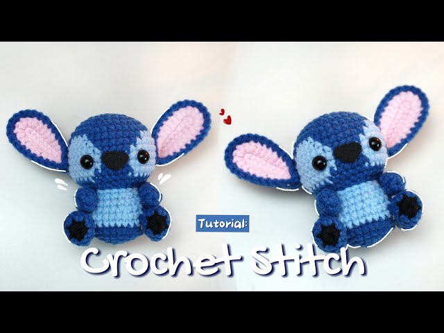 How to Crochet Stitch from Lilo & Stitch | Amigurumi tutorial | Disney Stitch
