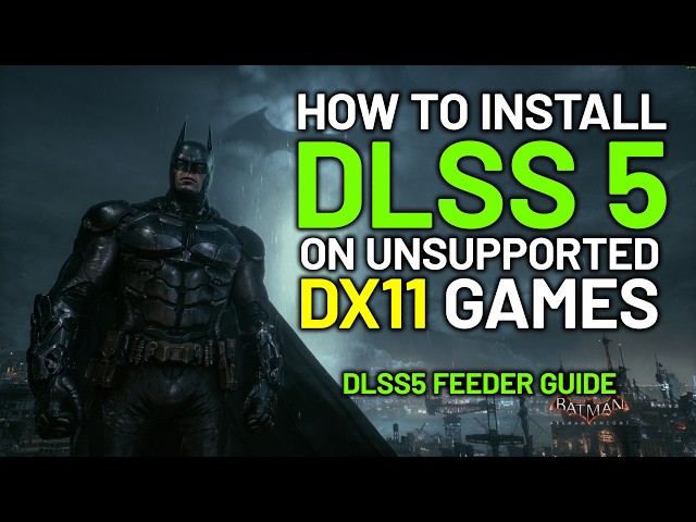 How To Install DLSS 5 On Unsupported DX11 Games | RTX 5060