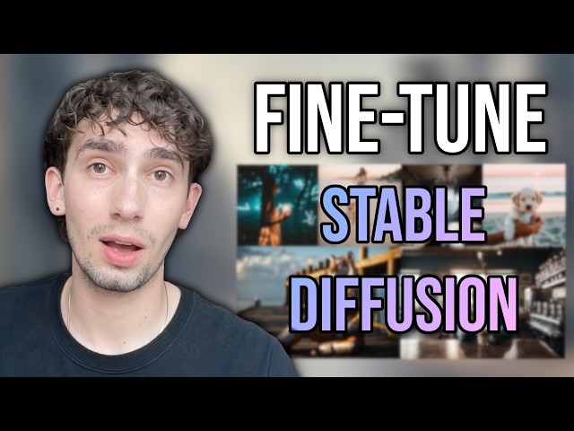 Make YOUR OWN Images With Stable Diffusion - Finetuning Walkthrough