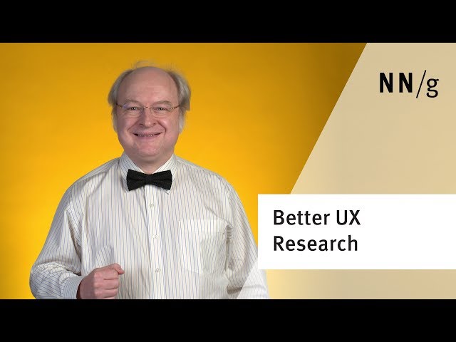 User Testing: Why & How (Jakob Nielsen)