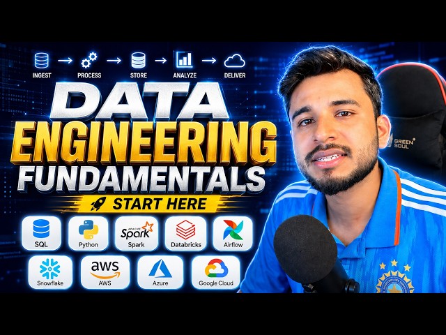 Data Engineering Fundamentals Nobody Teaches You 🔥 | Build Your Foundation FIRST