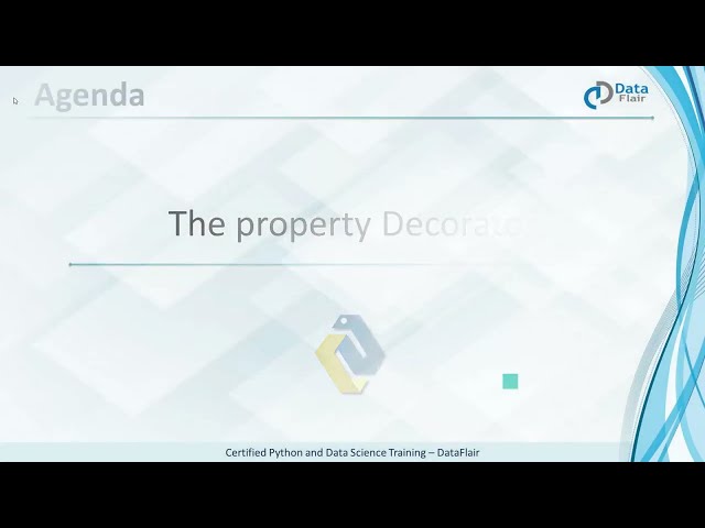 Python property Decorator