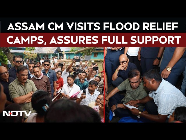 Assam Floods | "Situation Extremely Serious": Himanta Sarma Visits Assam Flood-Hit Districts