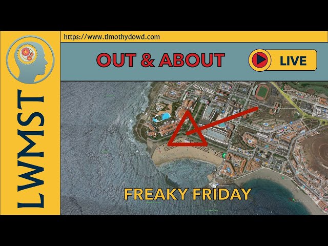OUT & ABOUT ON FREAKY FRIDAY #tenerife
