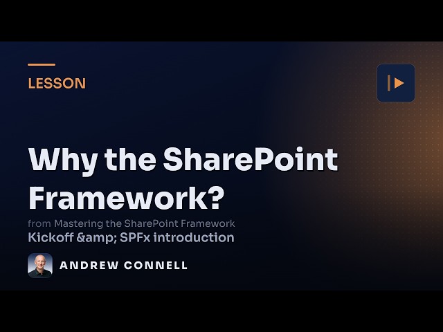 What Is the SharePoint Framework? From 2003 to SPFx