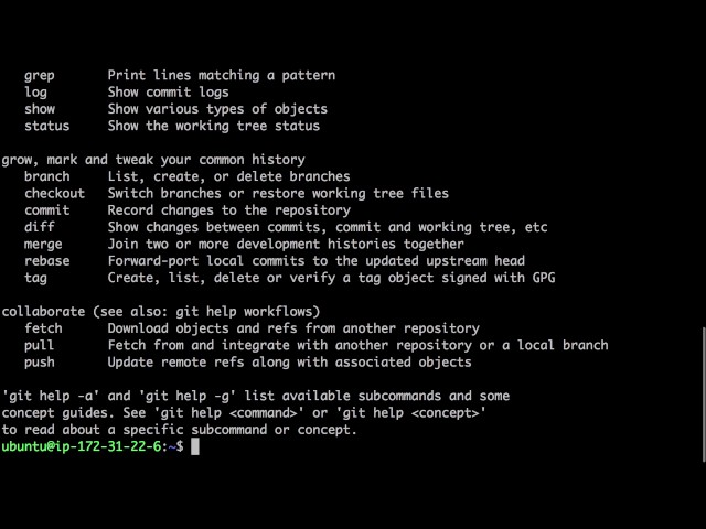 Linux - Source download  : git