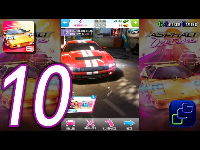 Asphalt OverDrive Android Walkthrough - Part 10 - Turf 3: Stunt Run, Restricted Run