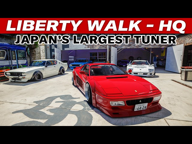 Japan's Most ICONIC Tuning Shop: Liberty Walk's Massive HQ | Capturing Car Culture