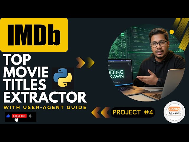 #4 IMDb Movie Scraper Using Python | Data analytics Project in Hindi