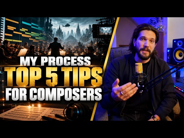 Top 5 tips for composers - My Process 