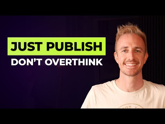 STOP Chasing Perfection! The REAL Secret to Consistent Content