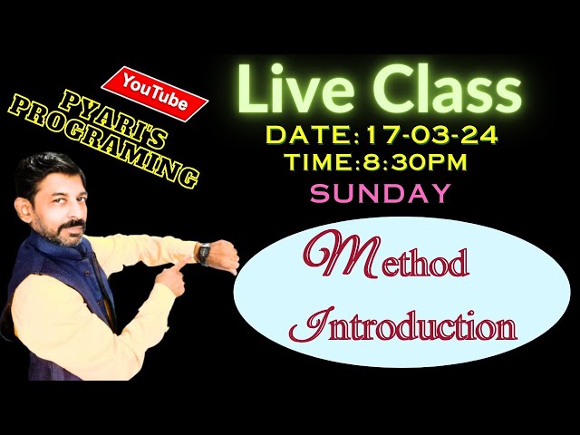 Java Method Basics Part- 3 | Return statement | With parameter no return type