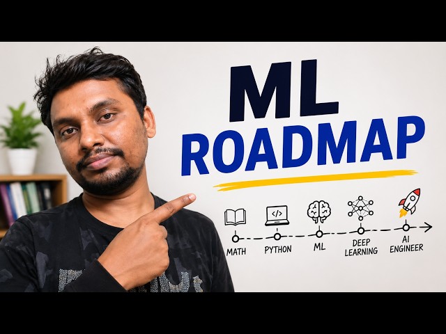 Machine Learning Roadmap for Beginners 2026 | Zero to Advanced