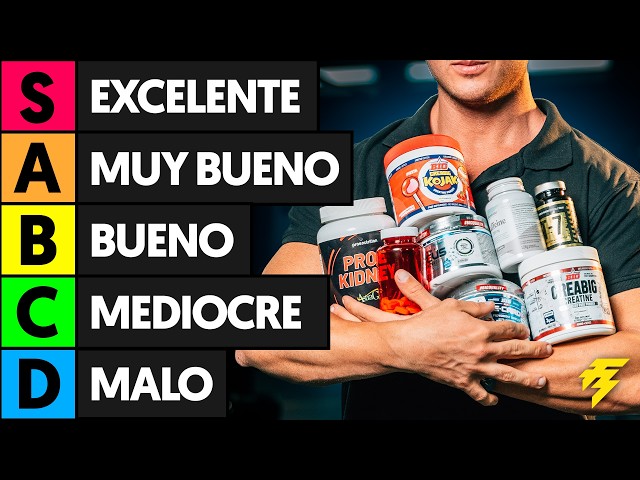 TOP 20 Suplementos para el GYM (de peor a mejor)