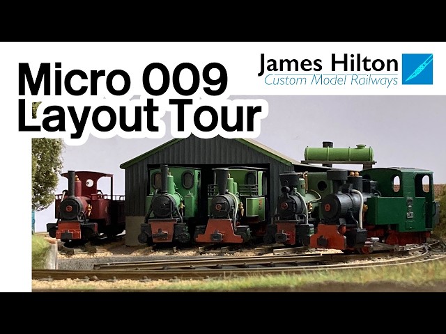Micro 009 Layout - Creech Barn Preserved Narrow Gauge