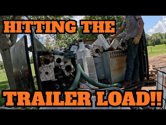 Unload My Trailer of Treasures!!!  I Finally Scored Something On My List!!! p2